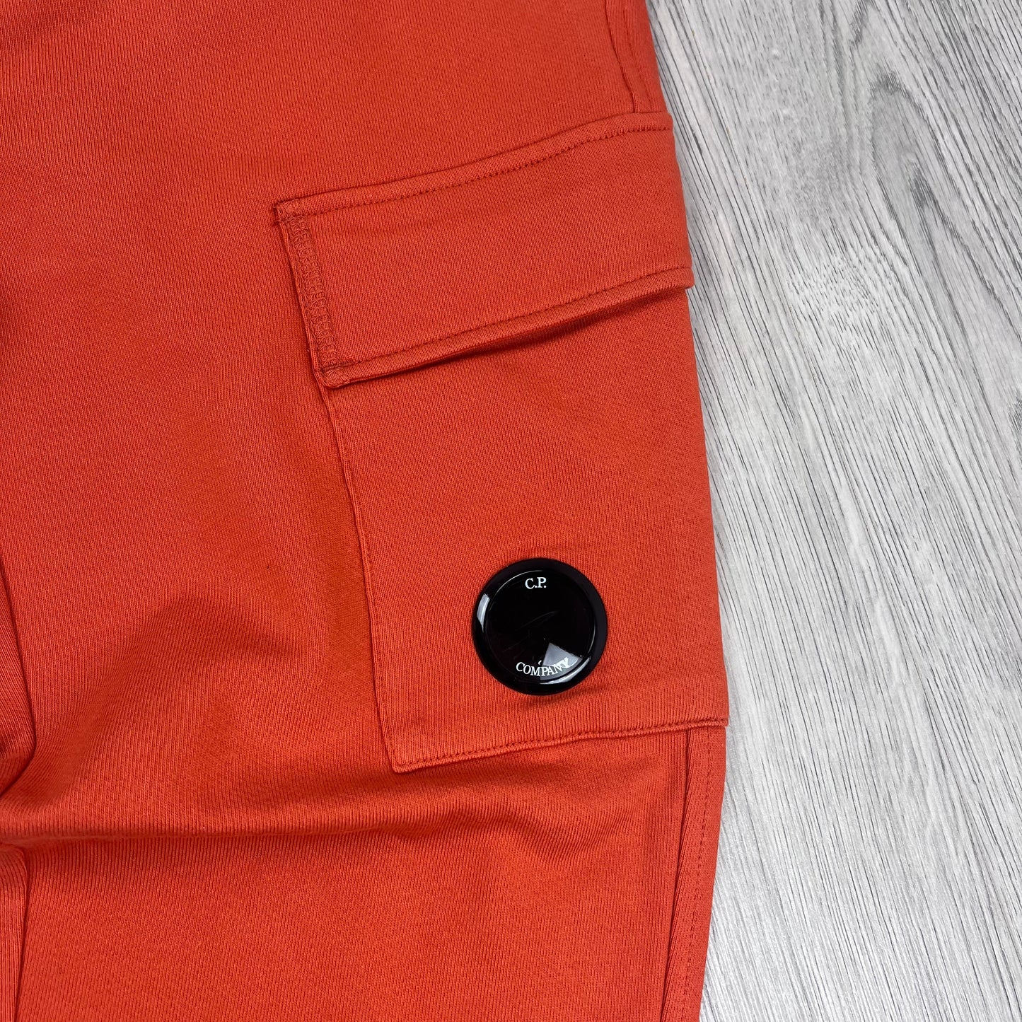 CP Company Raised Fleece Sweatpants - Pumpkin